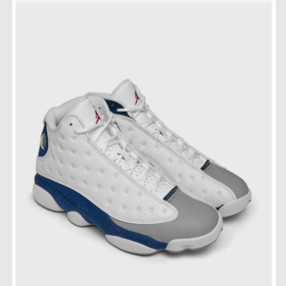 Nike Air Jordan 13 Retro French Blue Sneakers, Child Size 13C - Picture 14 of 14